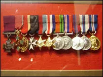 Sir Tasker's medals include the VC and MBE.